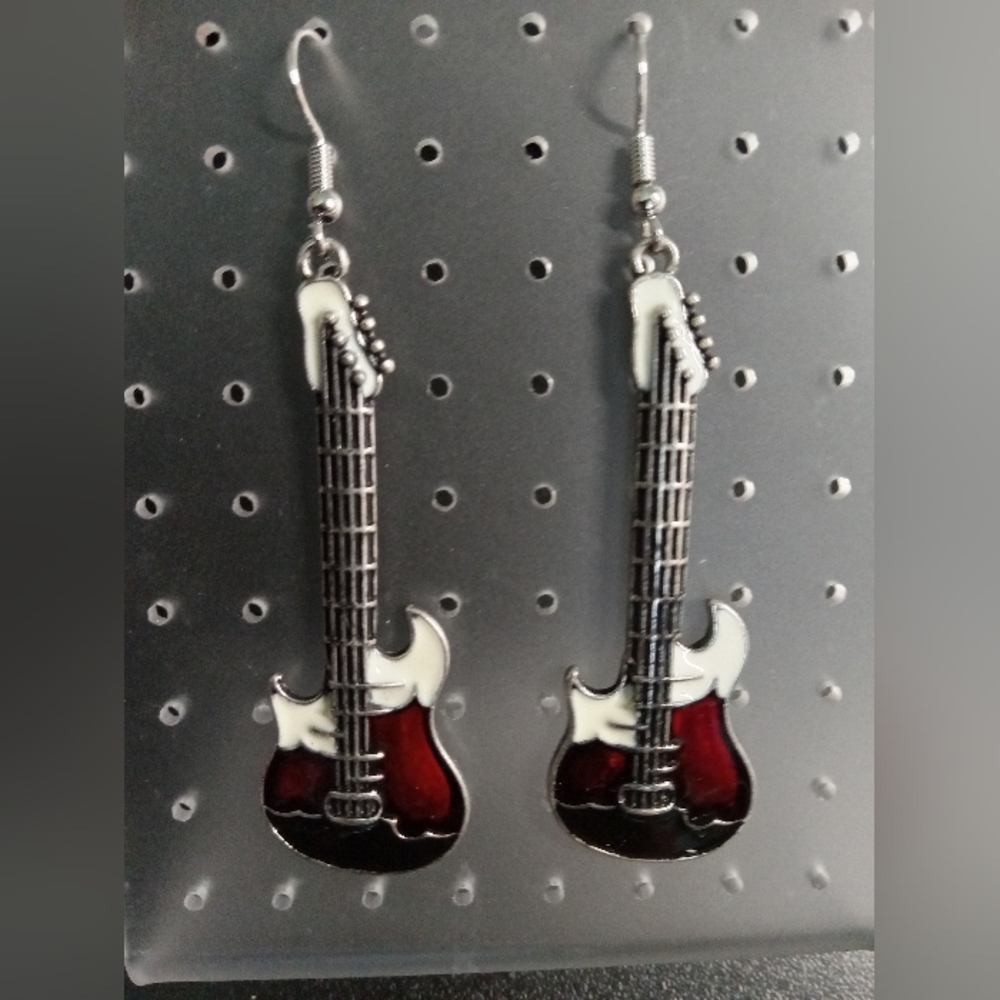 Guitar Earrings (New)